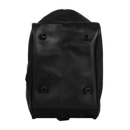 Boot and helmet bag with embroidered logo