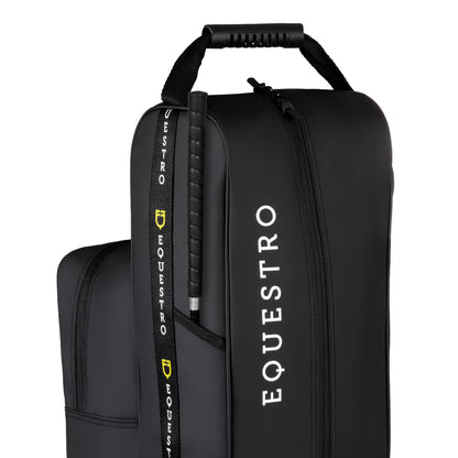 Boot and helmet bag in technical fabric