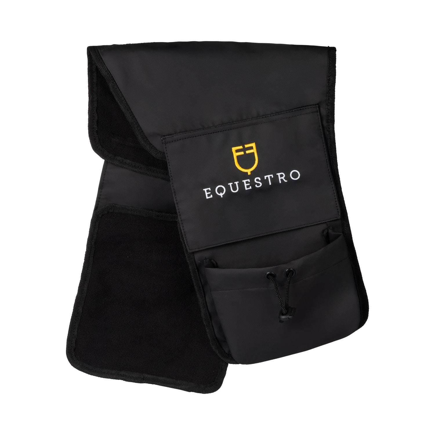 Polyester stirrup cover.