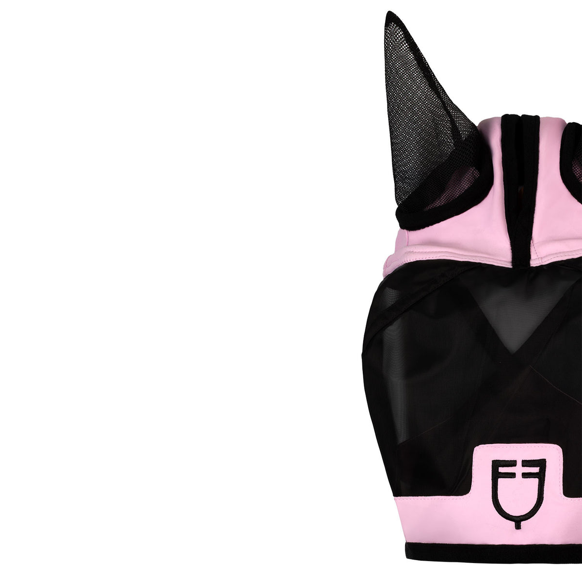 Equestro Fly Mask With Front Logo