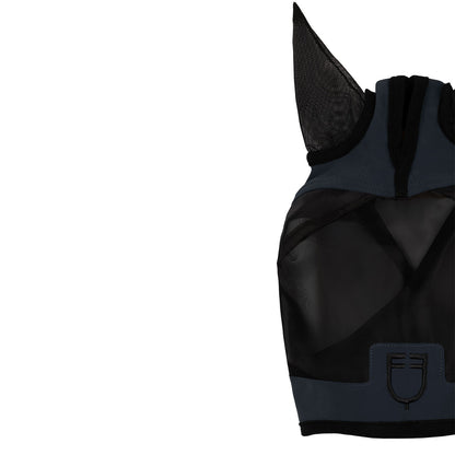 Equestro Fly Mask With Front Logo