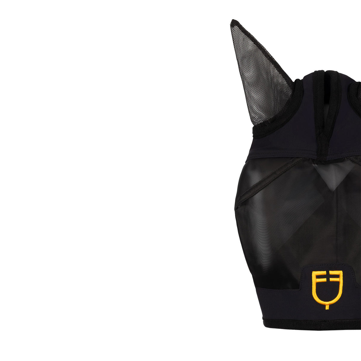 Equestro Fly Mask With Front Logo