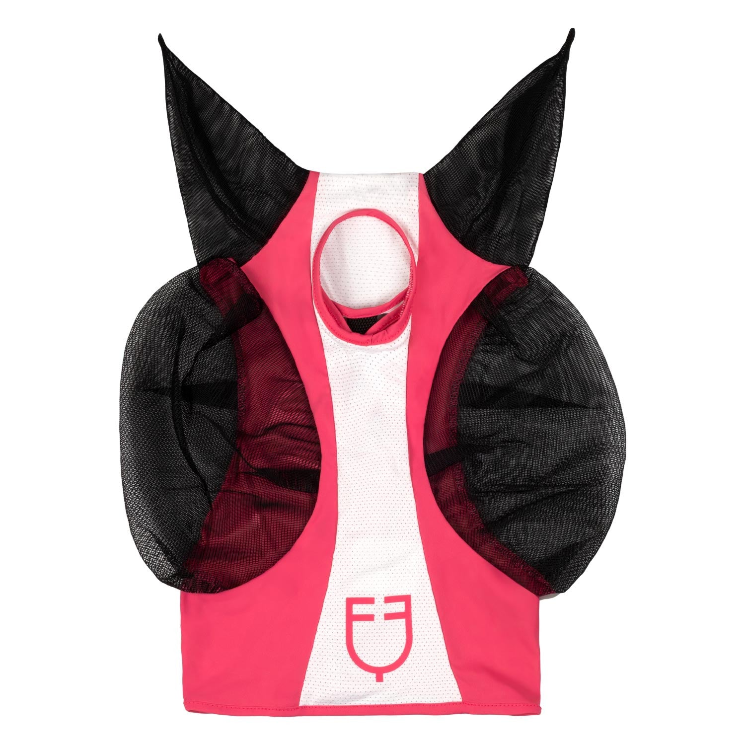 Two tone mesh anti-fly mask.