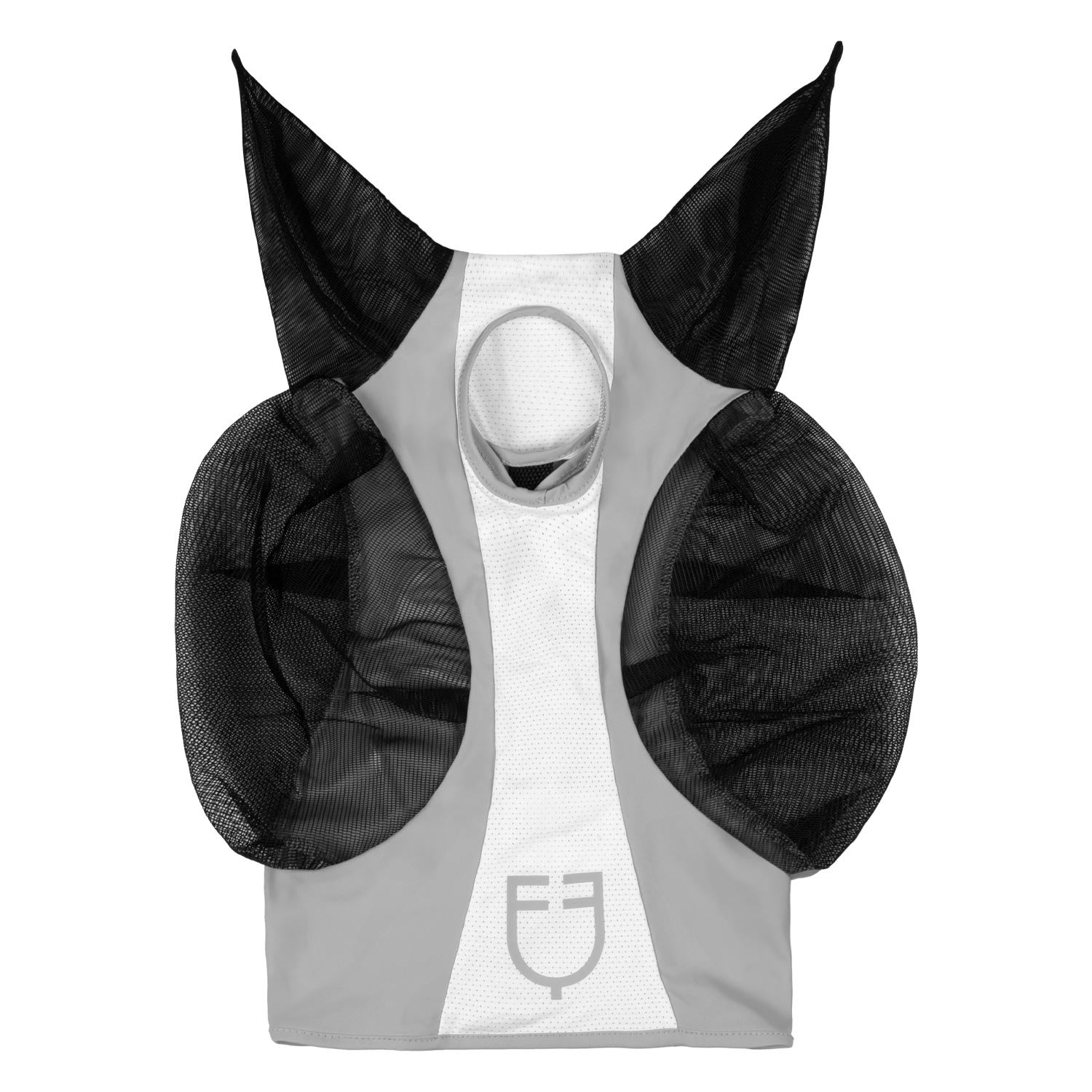 Two tone mesh anti-fly mask.