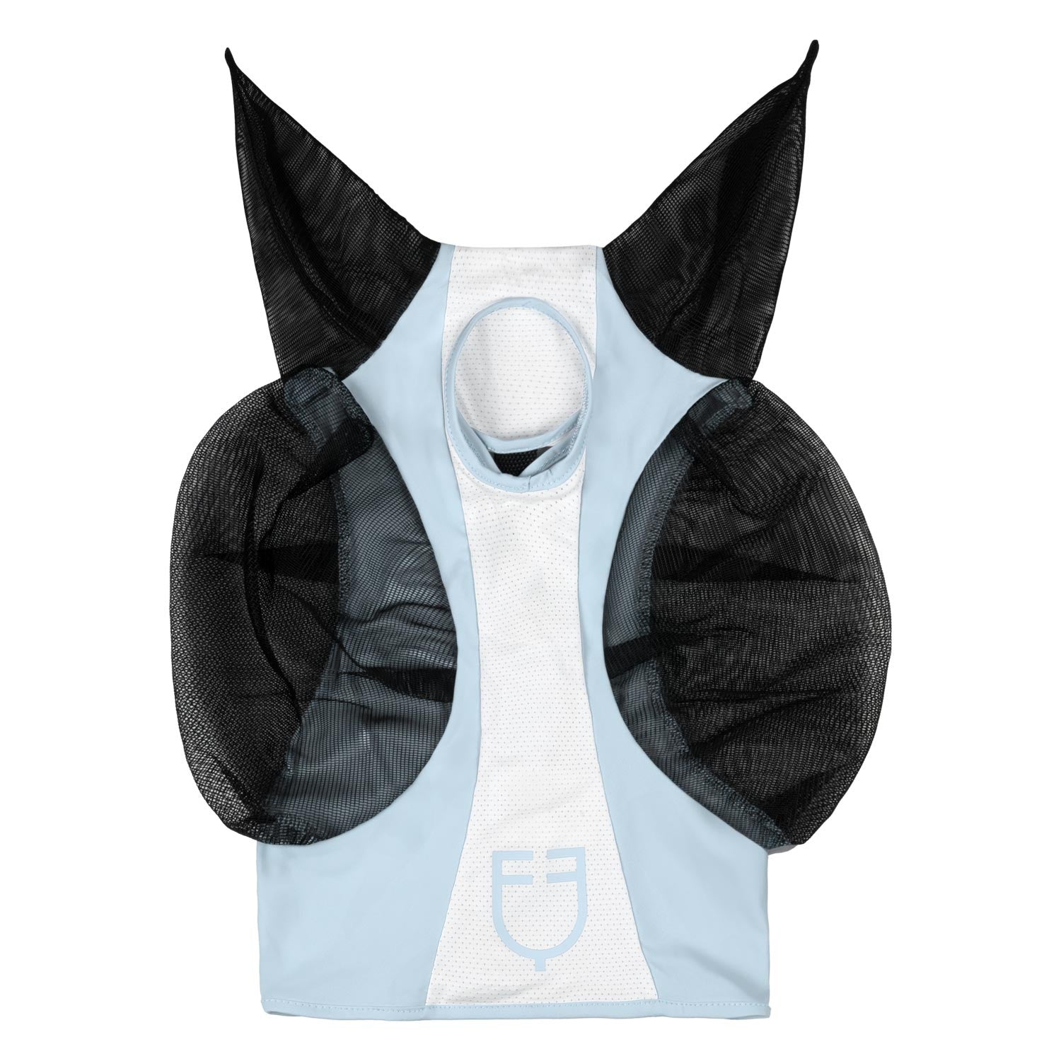 Two tone mesh anti-fly mask.