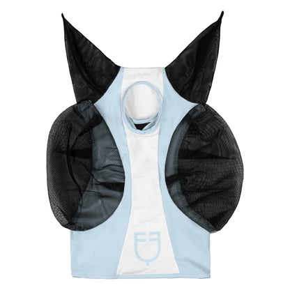 Two tone mesh anti-fly mask.