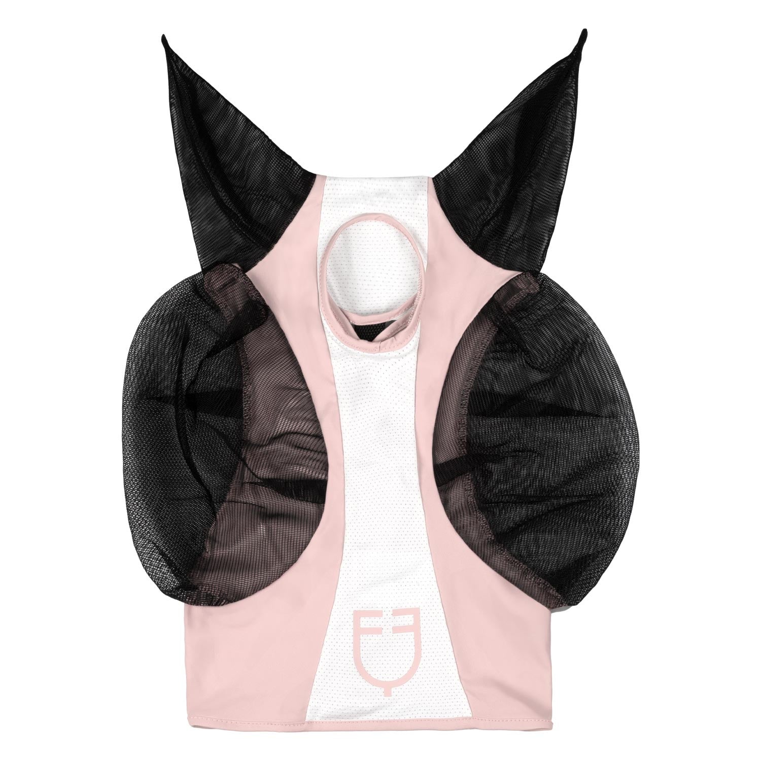 Two tone mesh anti-fly mask.