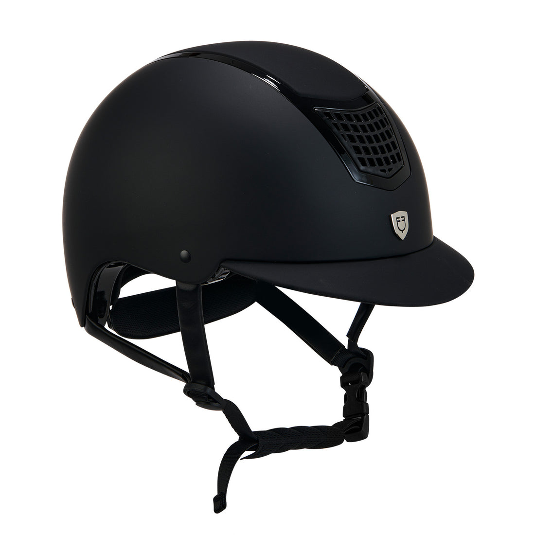 Ultra light helmet with polished frame homologation EN 1384-2023.