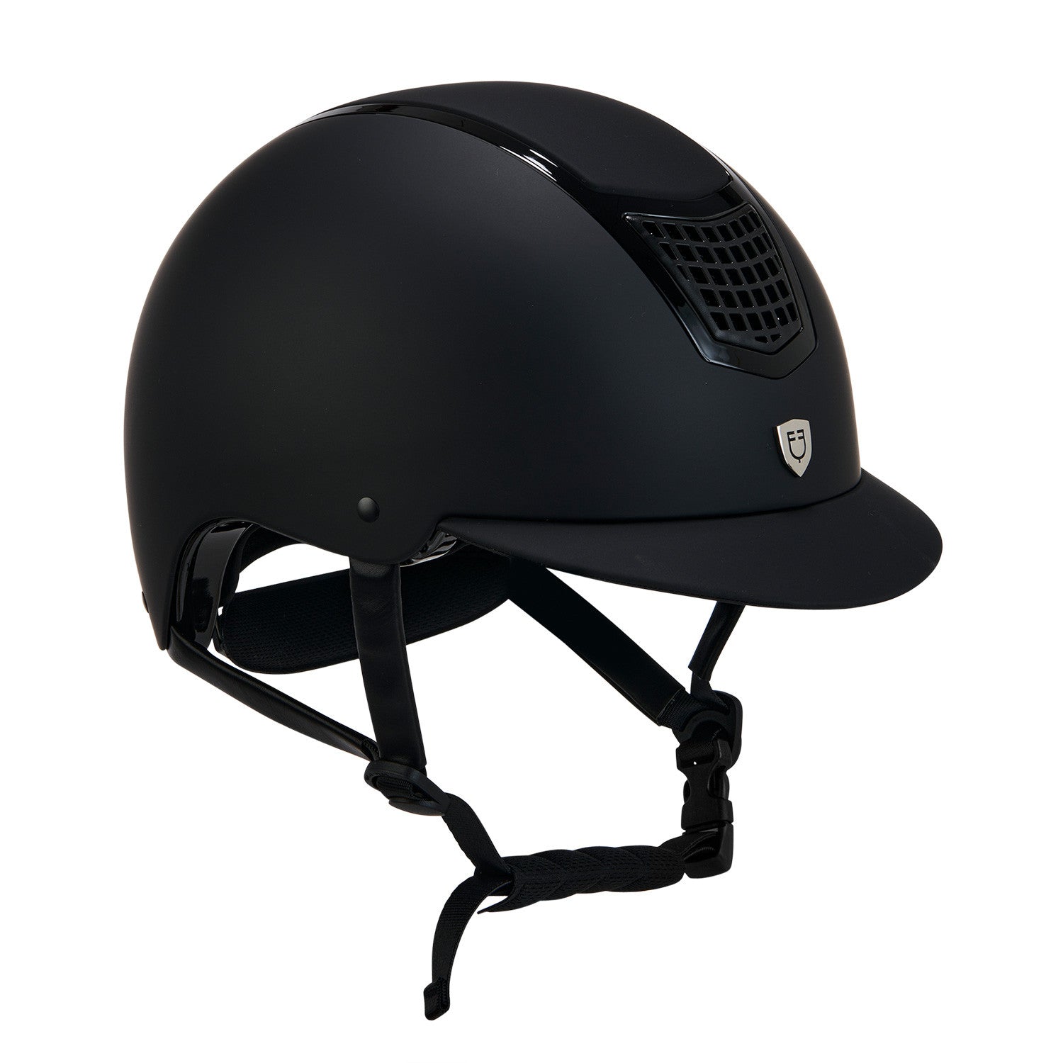 Ultra light helmet with polished frame homologation EN 1384-2023.