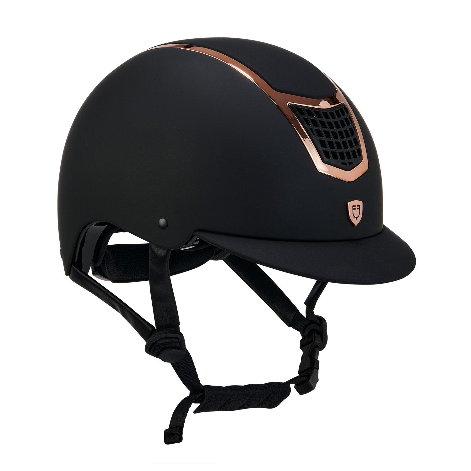 Ultra light helmet with polished frame homologation EN 1384-2023.