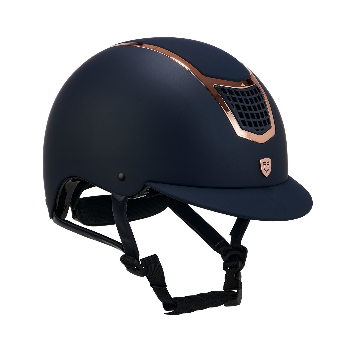 Ultra light helmet with polished frame homologation EN 1384-2023.