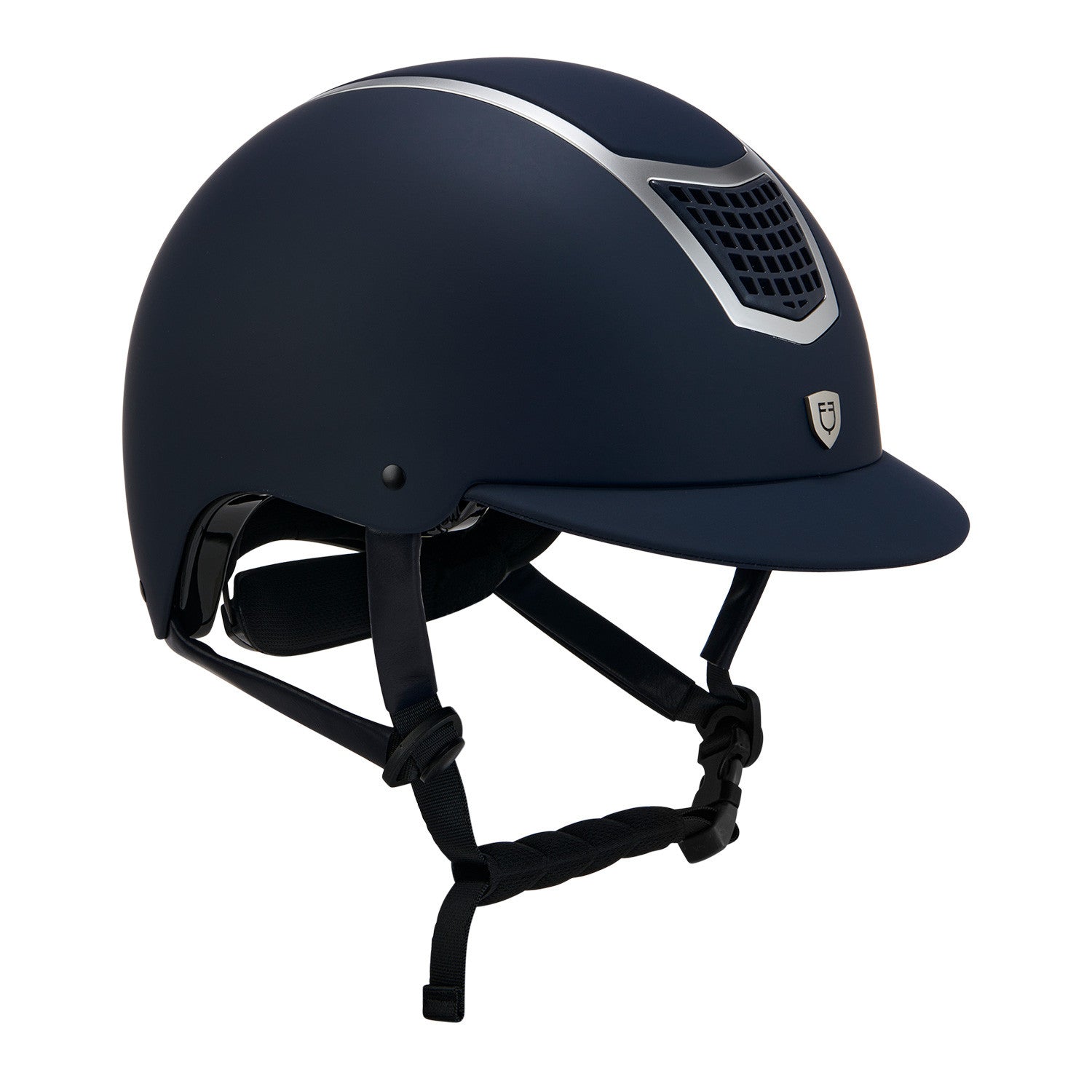 Ultra light helmet with polished frame homologation EN 1384-2023.