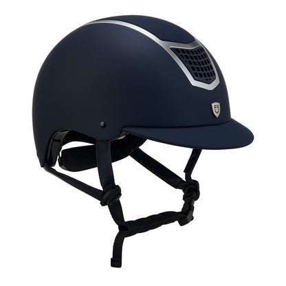 Ultra light helmet with polished frame homologation EN 1384-2023.