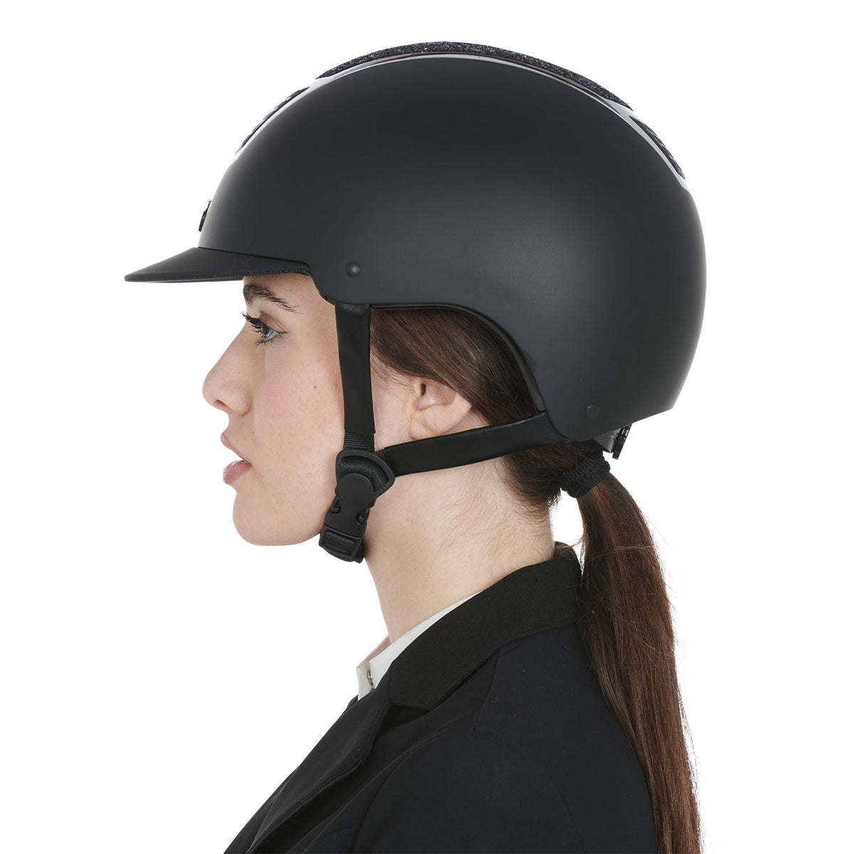 Helmet with rhinestones EN 1384-2023 homologation