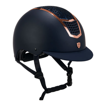 Helmet with rhinestones EN 1384-2023 homologation.
