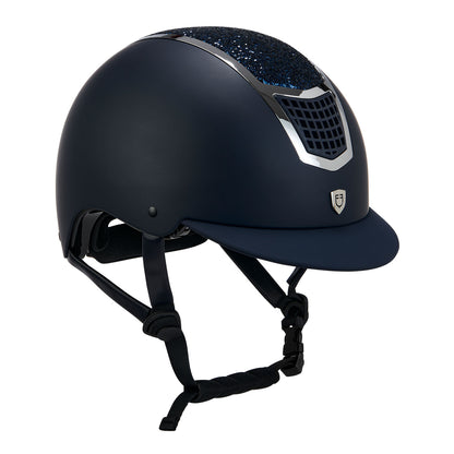 Helmet with rhinestones EN 1384-2023 homologation.
