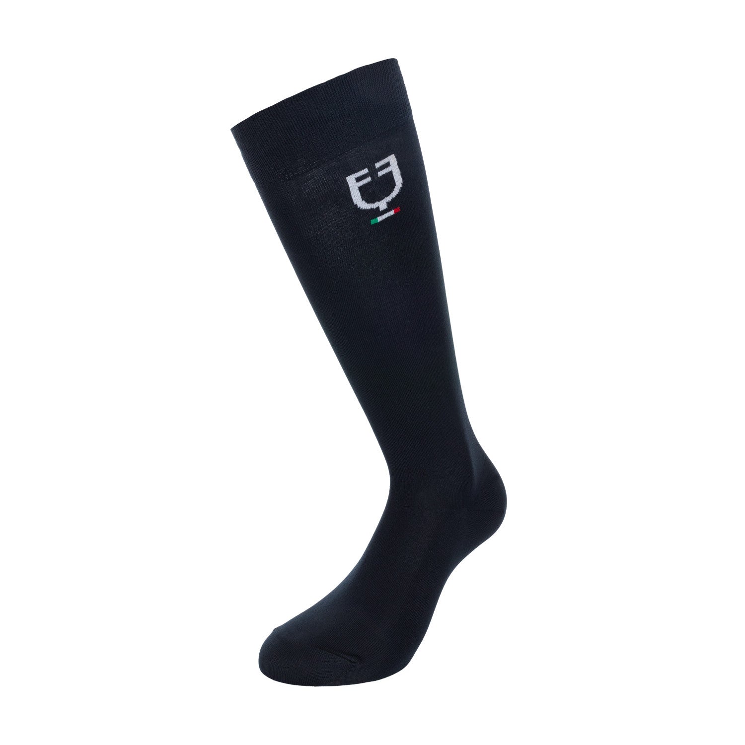 Stretch technical sock with Italian flag.