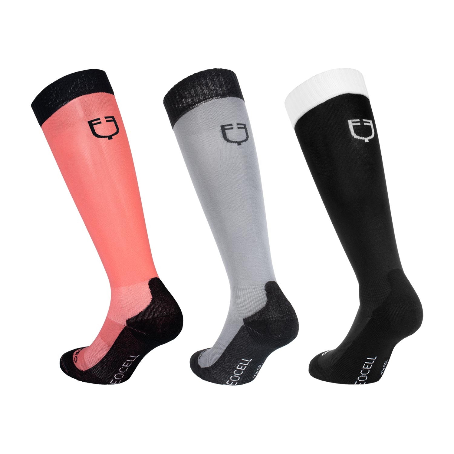 3 pcs set unisex Basic technical socks.