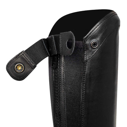 Unisex chaps with back zip and elastic band