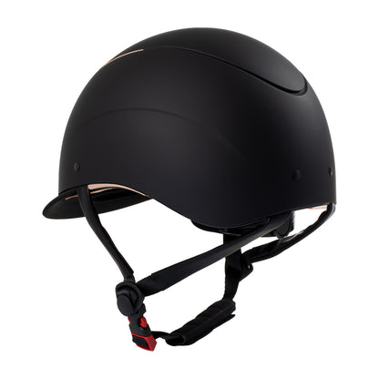 Unisex helmet with shiny frame homologation EN 1384-2023
