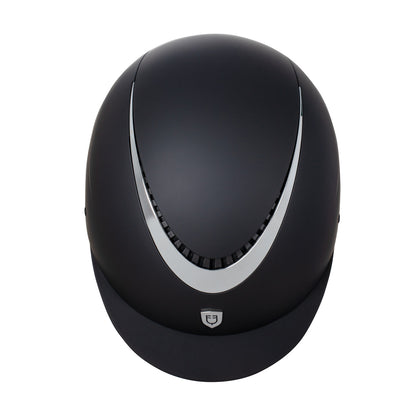 Unisex helmet with shiny frame homologation EN 1384-2023