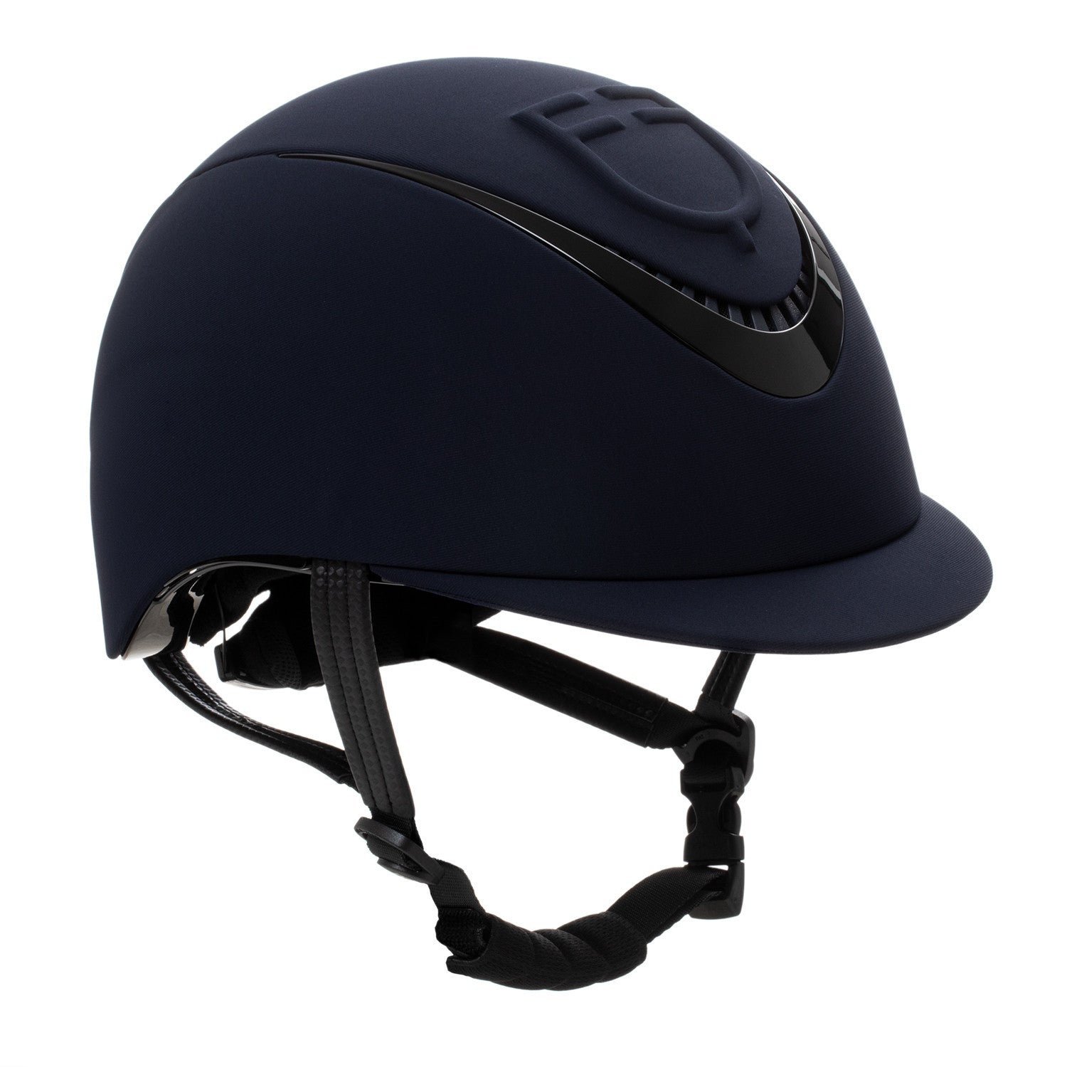 Unisex helmet with embossed logo homologation EN 1384-2023.