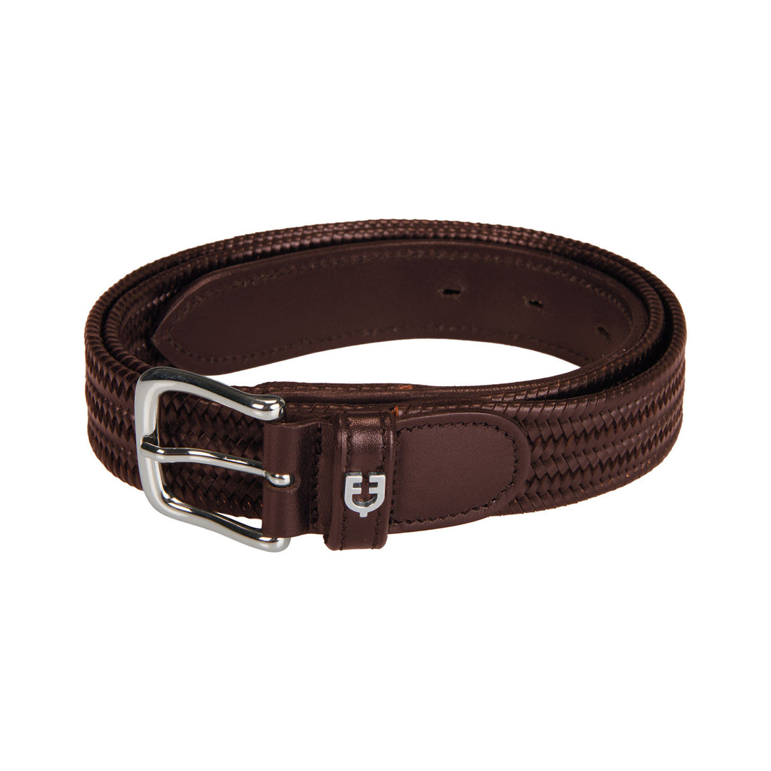 Elastic leather belt.