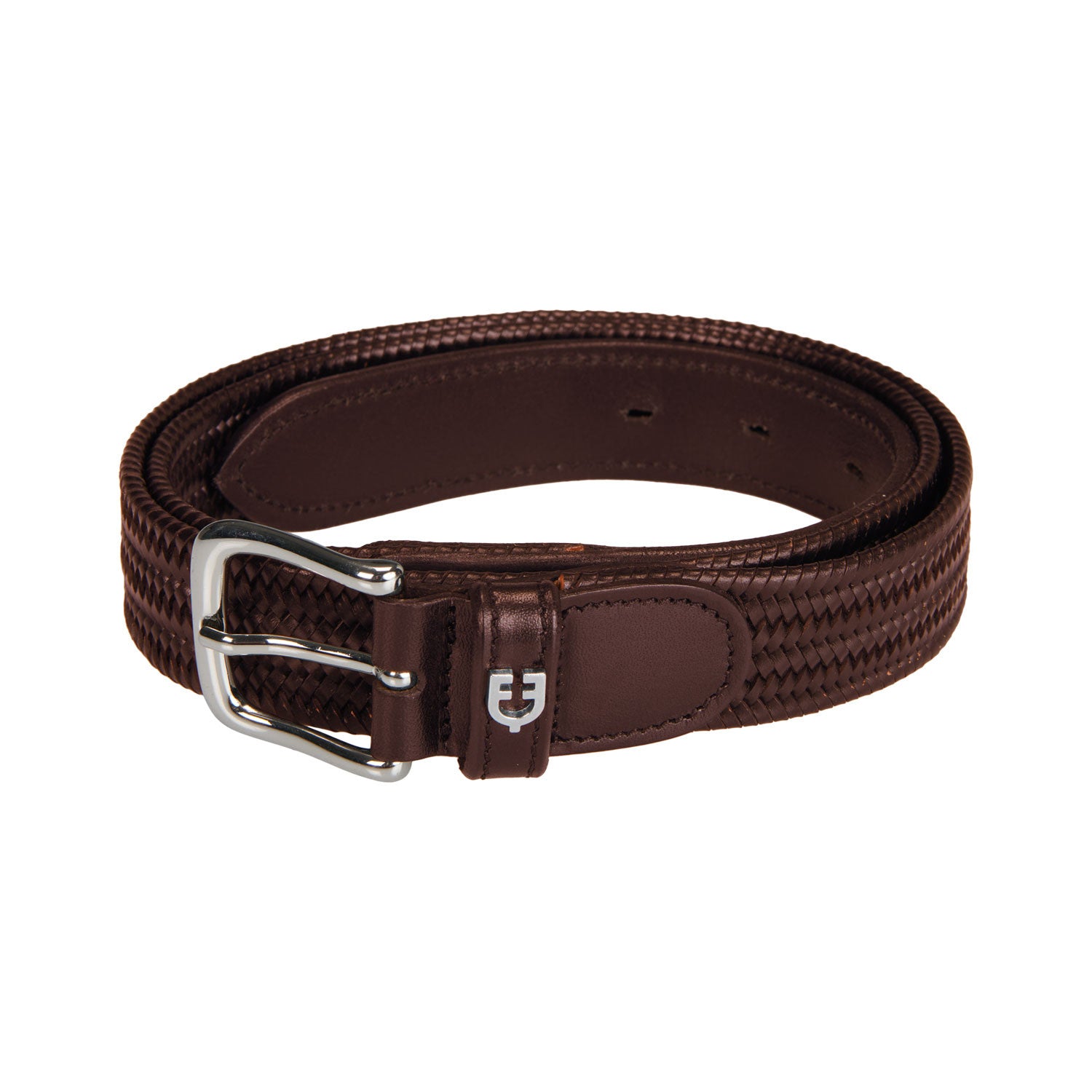 Elastic leather belt.