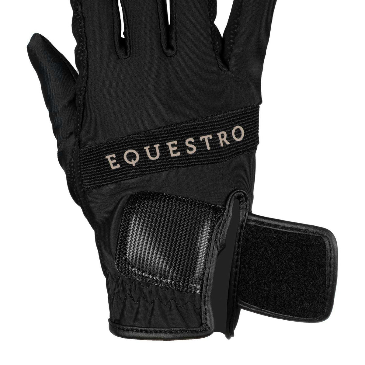 Gloves in technical fabric with multicolor logo