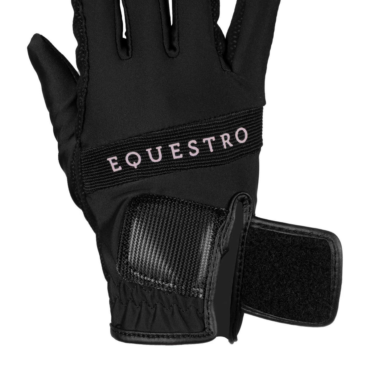 Gloves in technical fabric with multicolor logo