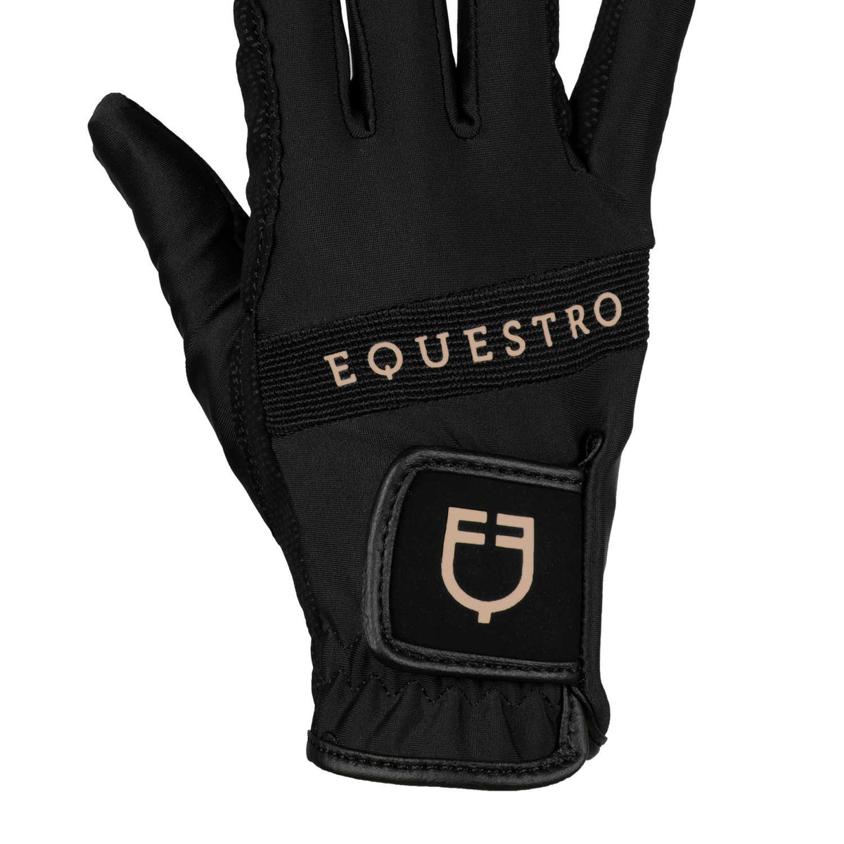 Gloves in technical fabric with multicolor logo