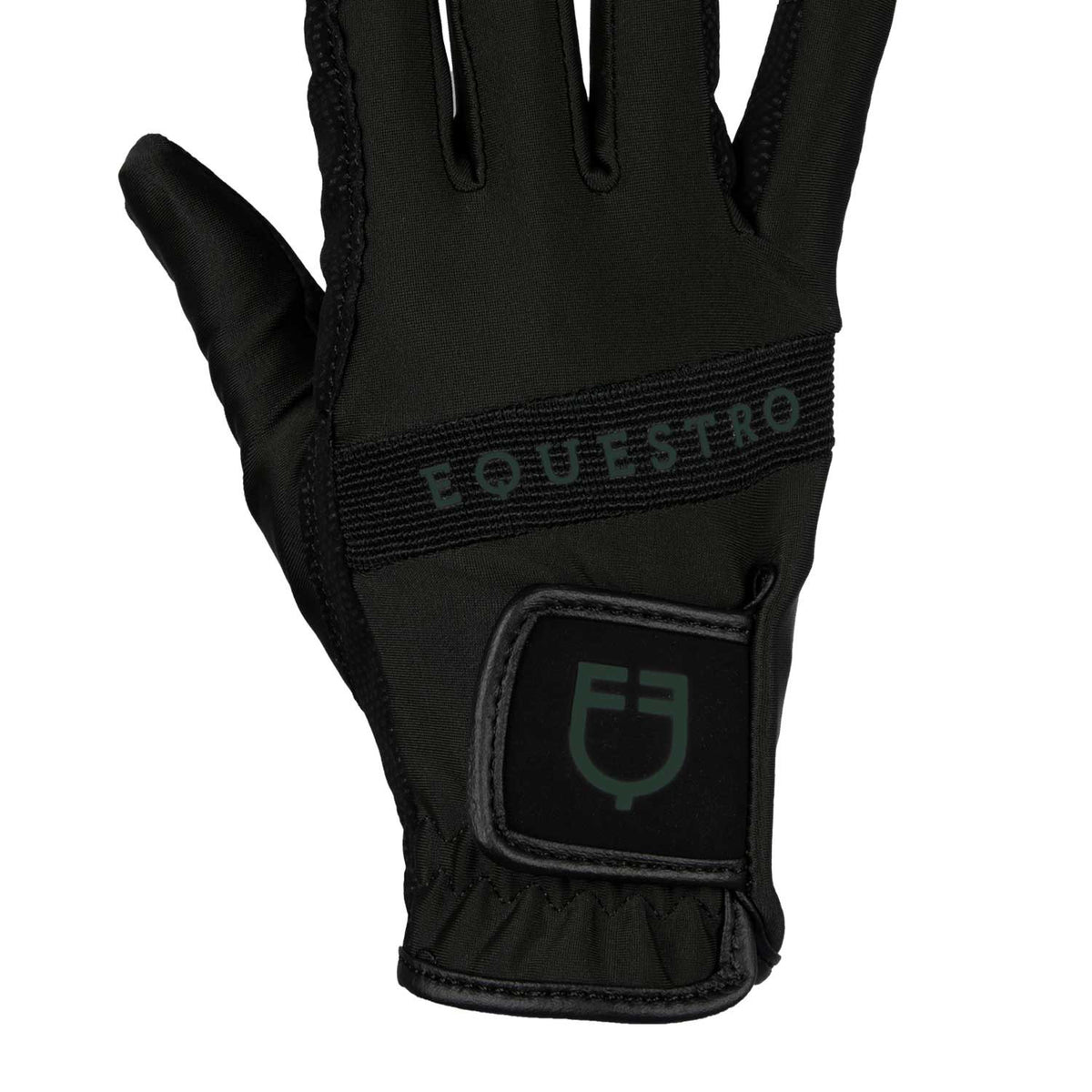 Gloves in technical fabric with multicolor logo