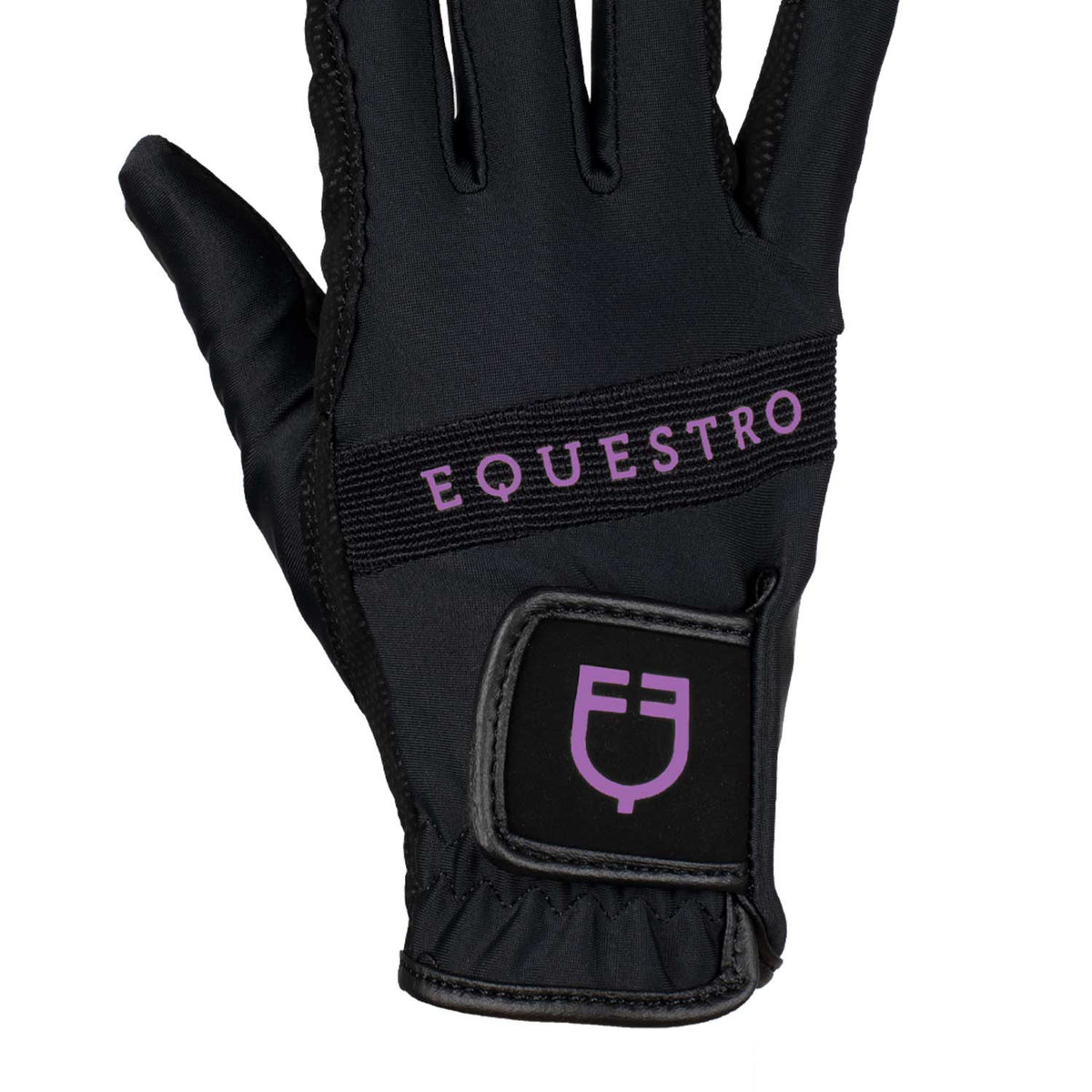 Gloves in technical fabric with multicolor logo