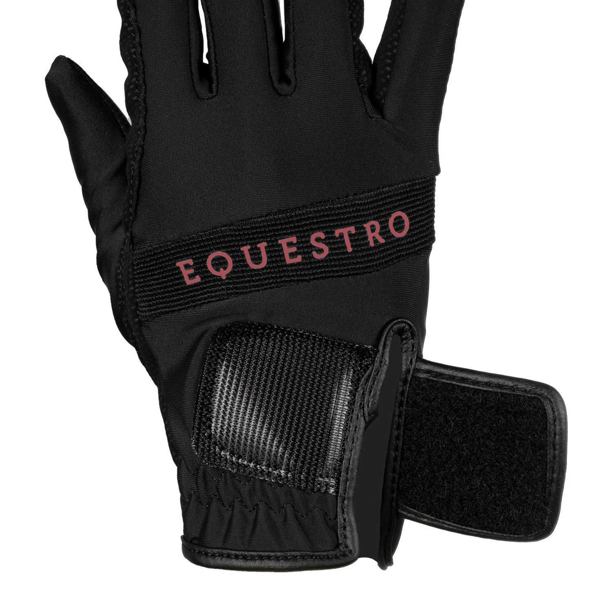 Gloves in technical fabric with multicolor logo