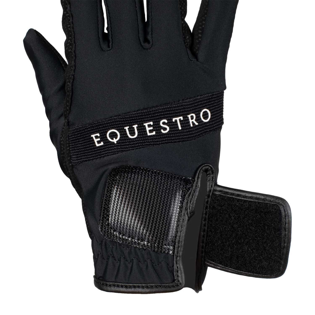 Gloves in technical fabric with multicolor logo