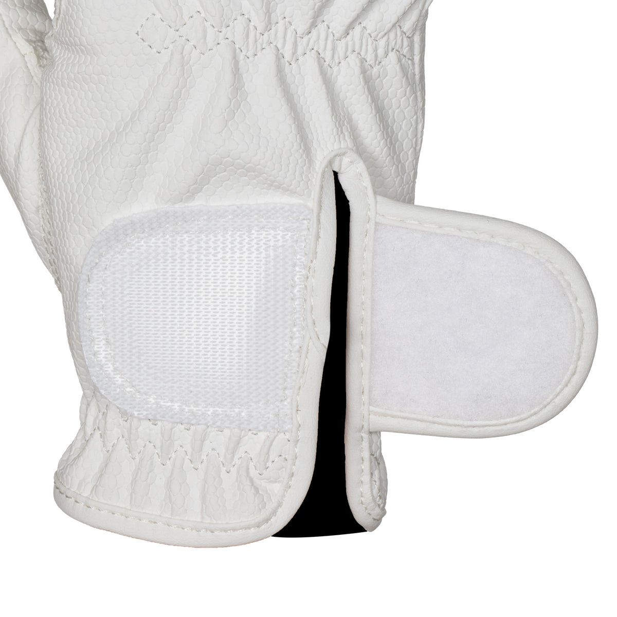 Unisex gloves in soft synthetic leather with hook-and-loop fastening