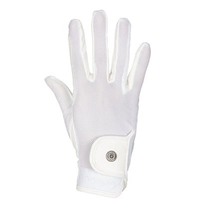 Unisex gloves in technical fabric and mesh.