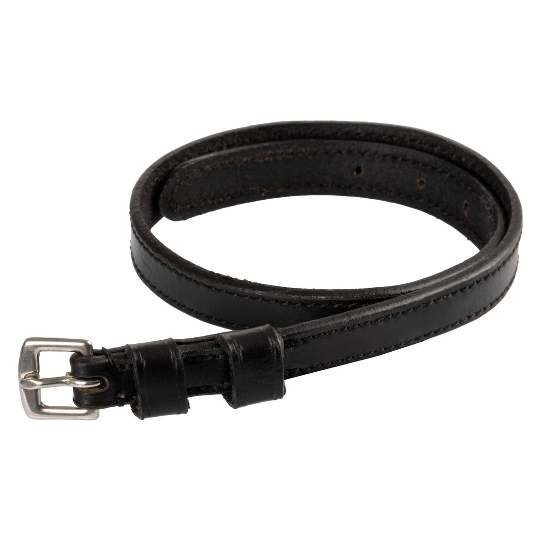 Spur straps with fixed loops.