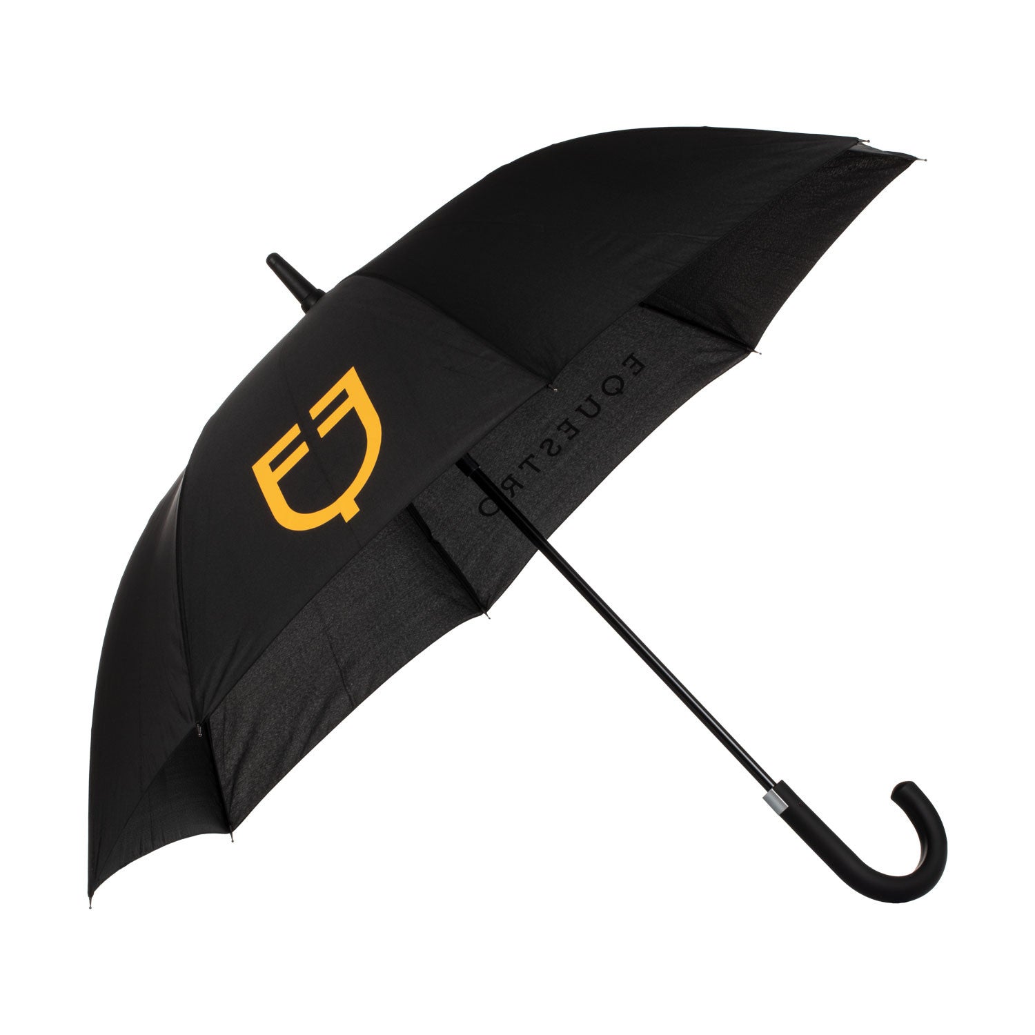 Logoed umbrella.