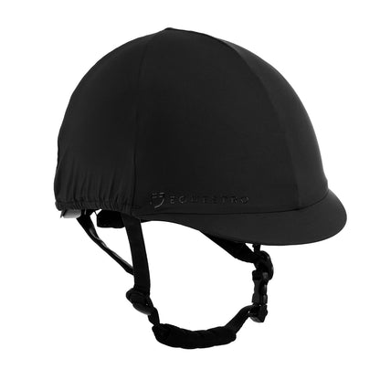 Elastic helmet cover.