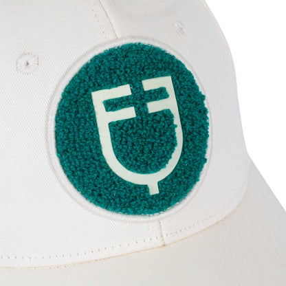 Baseball hat with sponge logo patch