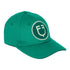 Baseball hat with sponge logo patch.