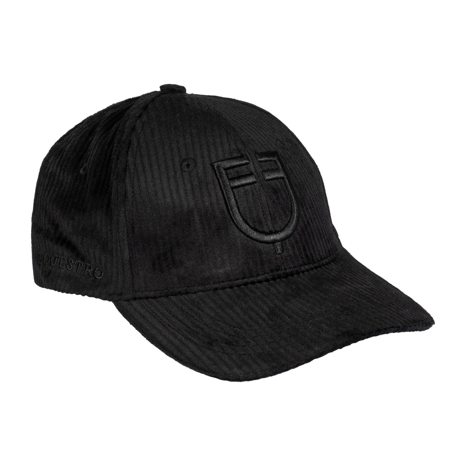 Unisex baseball cap in velvet-like fabric.