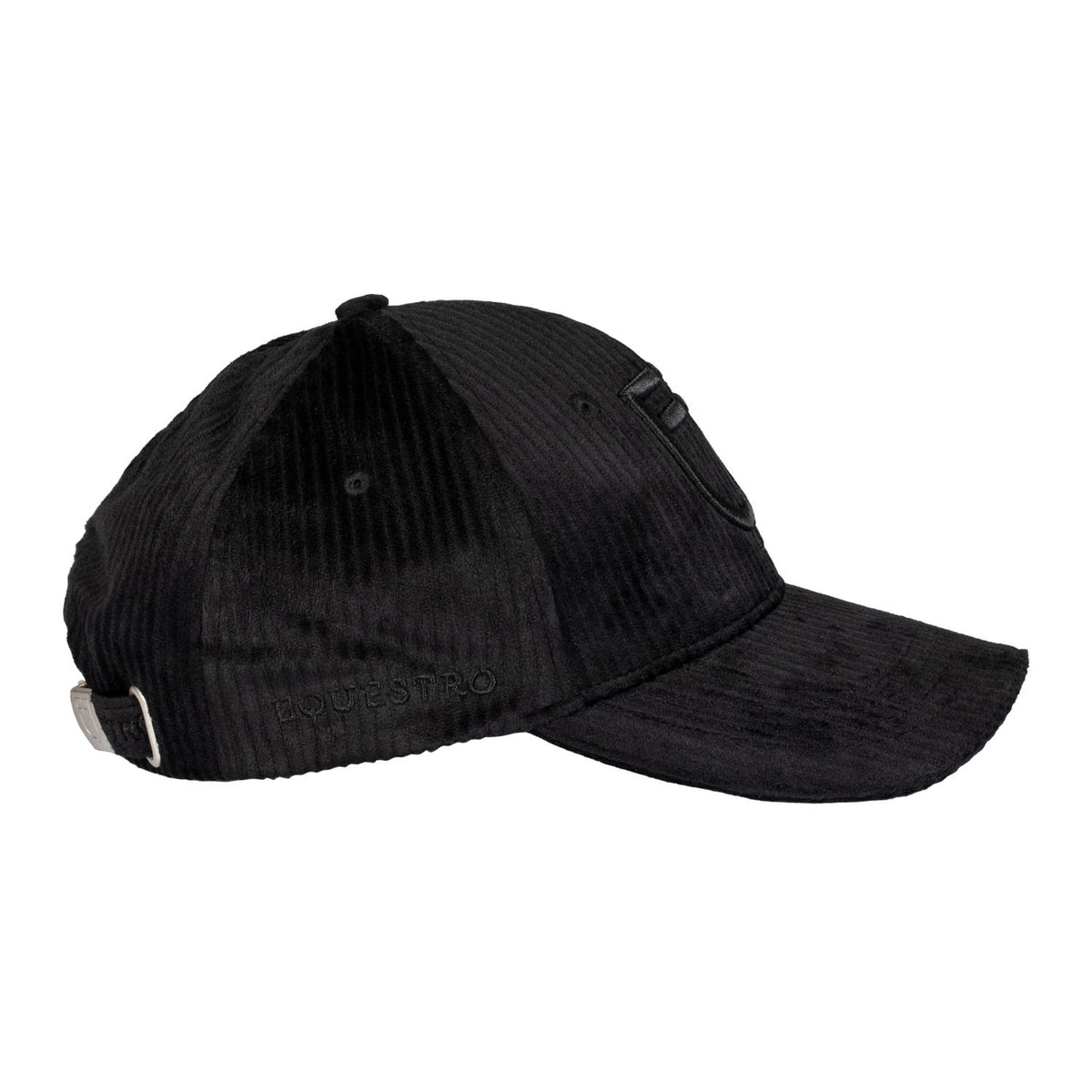 Unisex baseball cap in velvet-like fabric
