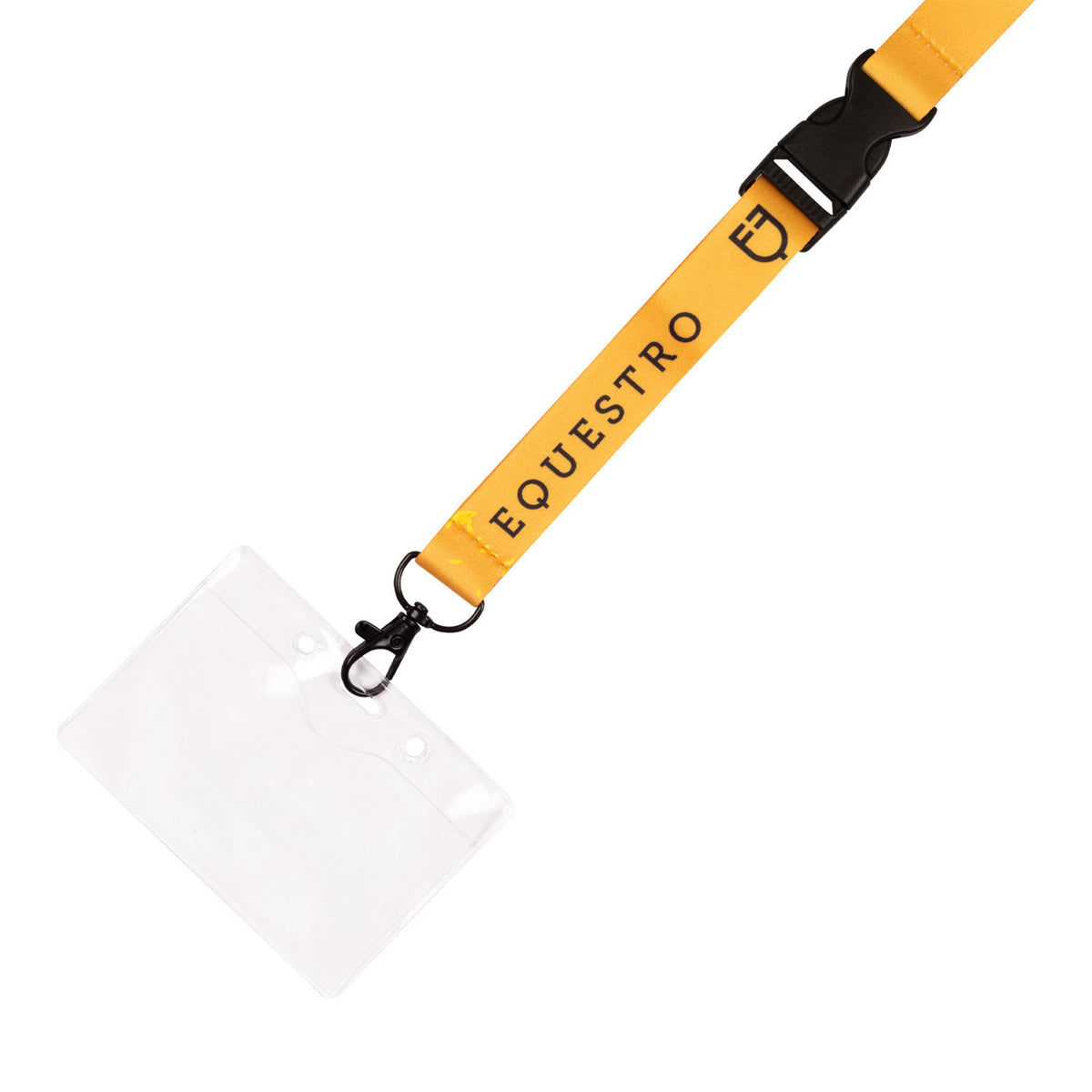 EQUESTRO LOGOED LANYARD BADGE HOLDER