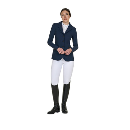 Equestro Ladies Competition Jacket Three Buttons Perforated Fabric
