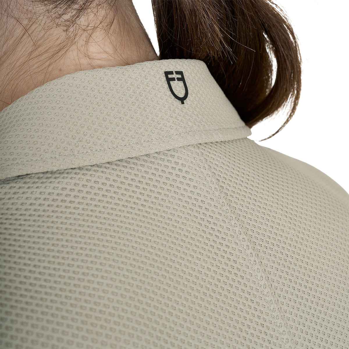 Equestro Ladies Competition Jacket Four Buttons Perforated Fabric