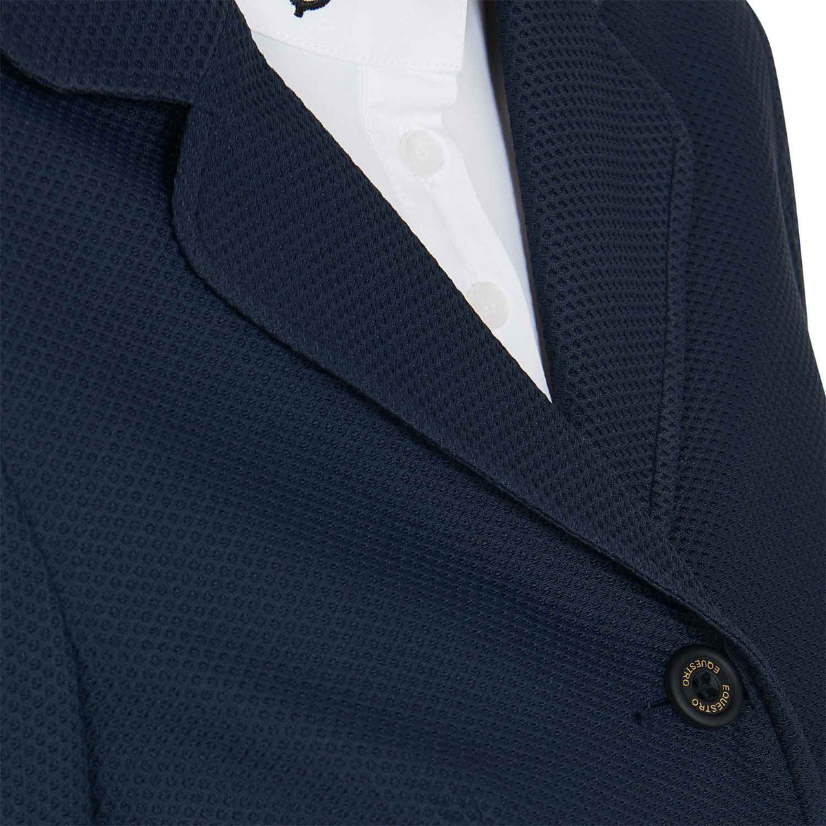 Equestro Ladies Competition Jacket Four Buttons Perforated Fabric
