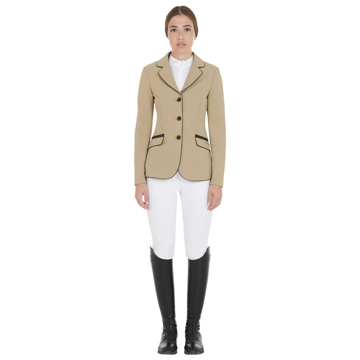 Equestro Ladies Competition Jacket In Technical Fabric