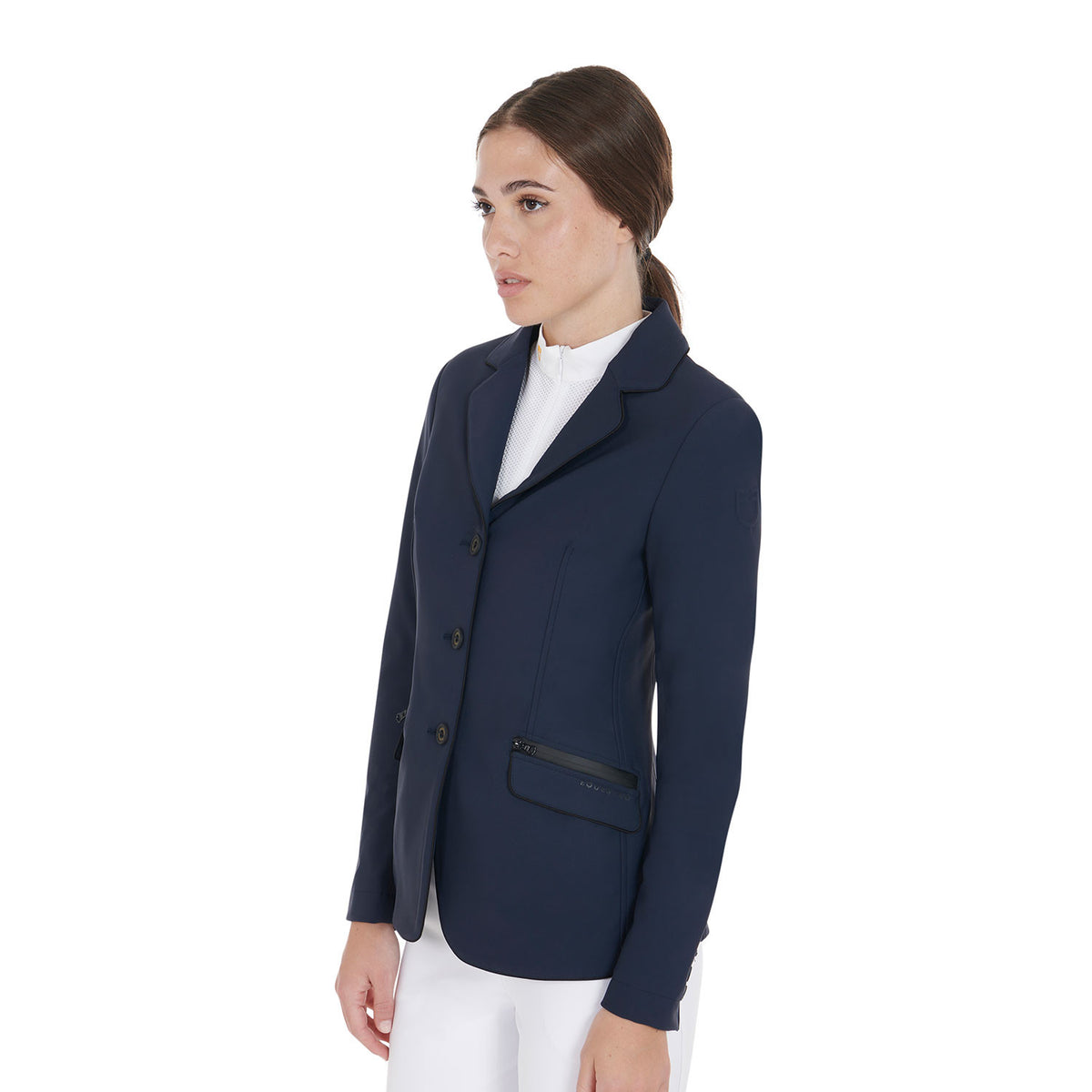 Equestro Ladies Competition Jacket In Technical Fabric